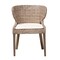 Bali & Pari Niesha Bohemian Grey Natural Kubu Rattan and Mahogany Wood Dining Chair 245-13720-ZORO - alternate 6